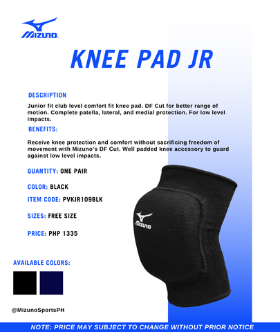 Mizuno Volleyball Knee Pad Jr