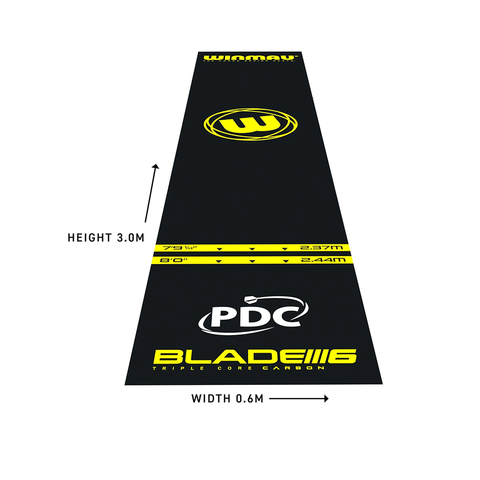 Winmau Pro-Zone Essential PVC Dart Mat