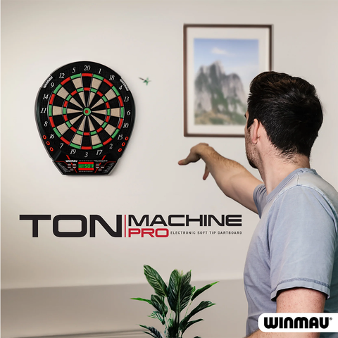 Winmau Electronic Dartboard Ton Machine Soft Tip