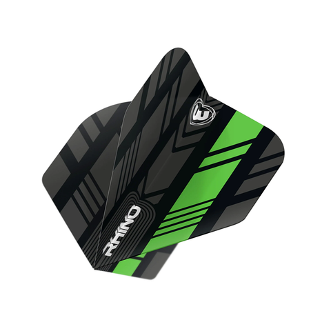 Winmau Rhino Extra Thick Green Dart  Flights