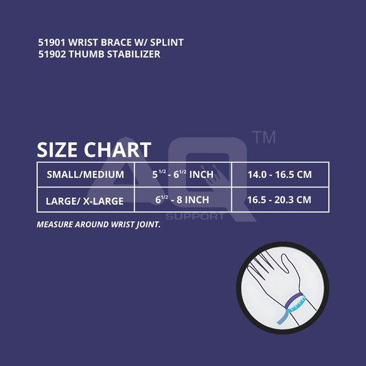 AQ Splint Thumb Stabilizer