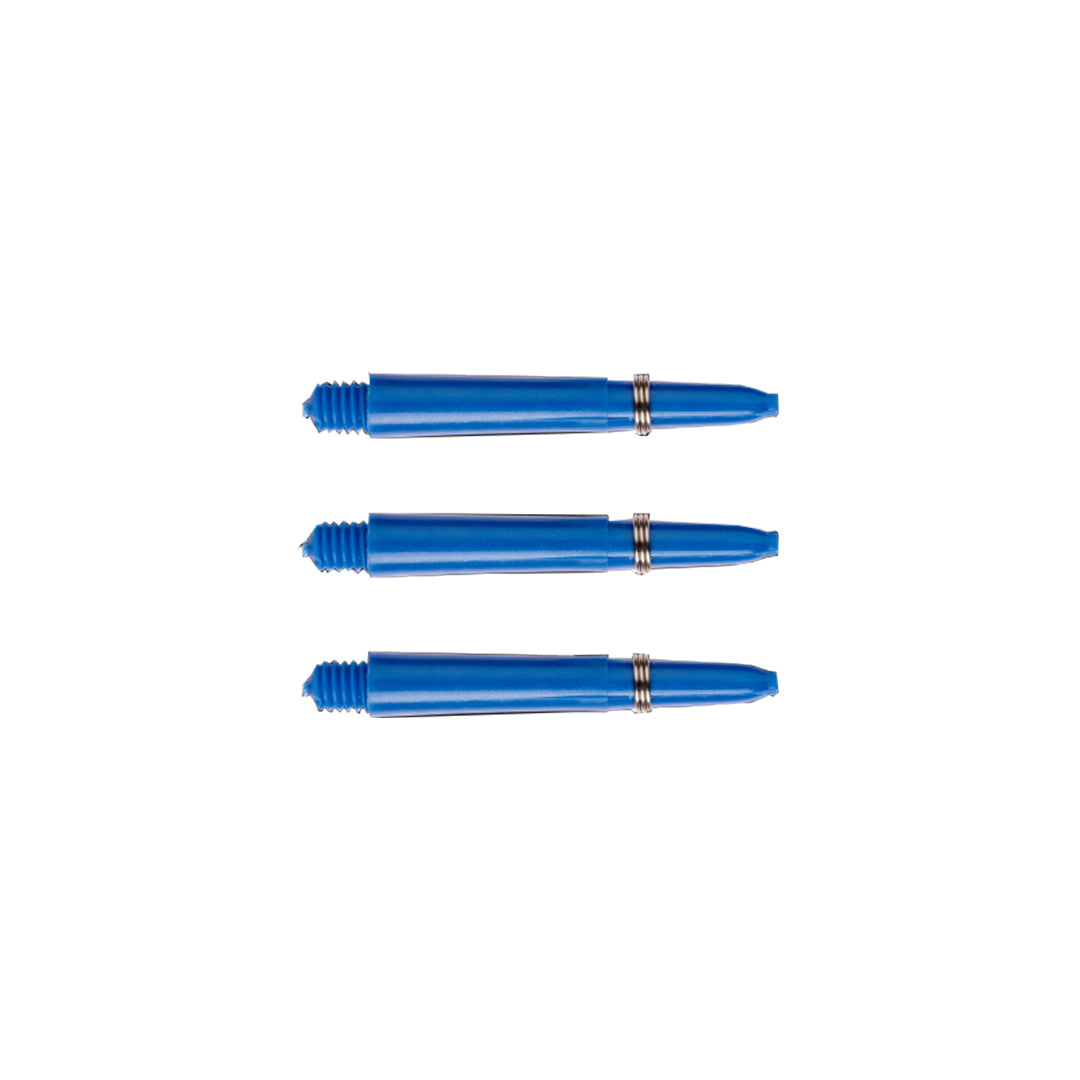 Winmau Nylon With Spring Blue Darts Shafts