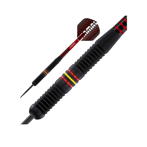 Winmau Outrage Black Coated Brass Steeltip Darts