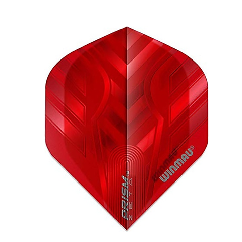 Winmau Prism Zeta Red Dart  Flights