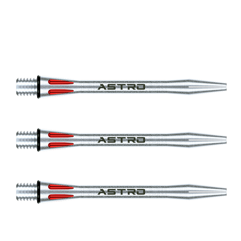 Winmau Astro Aluminum Red Dart Shafts