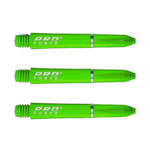 Winmau Pro Force Green Darts Shafts