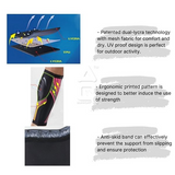 AQ Floating Run Compression Calf Sleeve