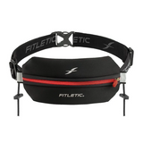 Fitletic Neo Racing Running Belt (Black/Red)