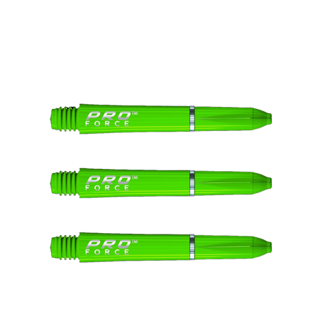 Winmau Pro Force Green Dart Shafts