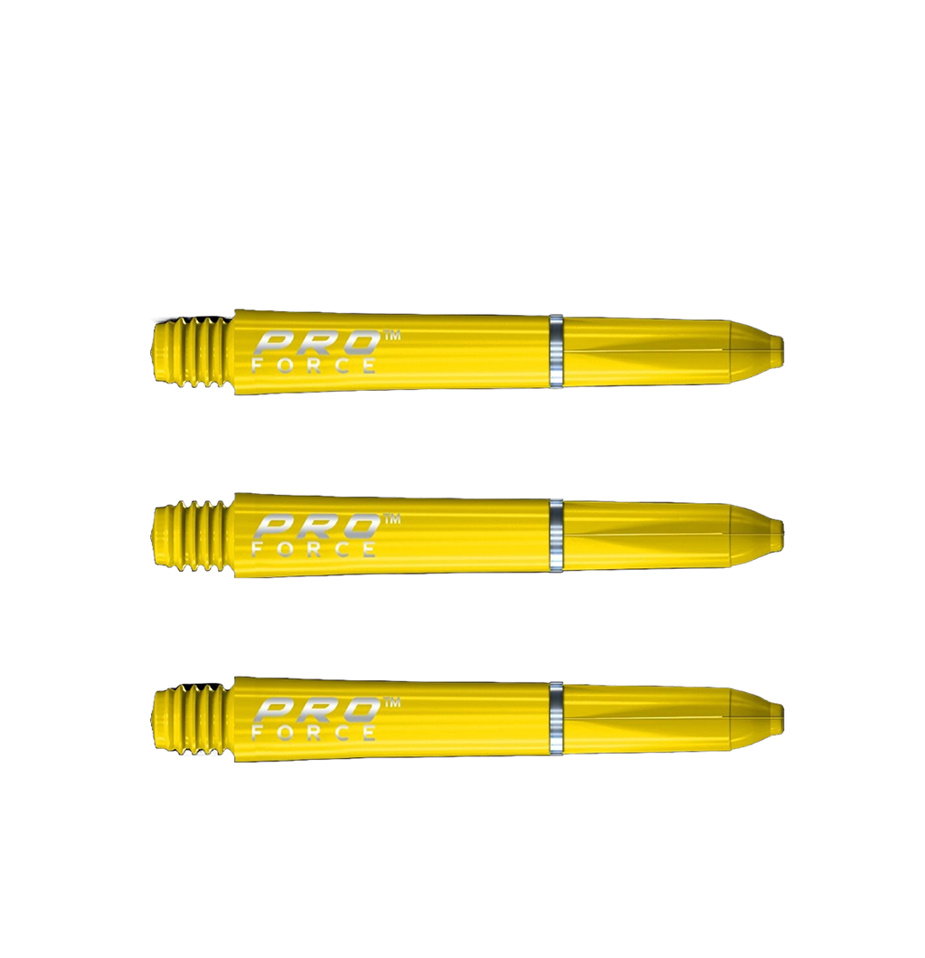 Winmau Pro Force Yellow Dart Shafts