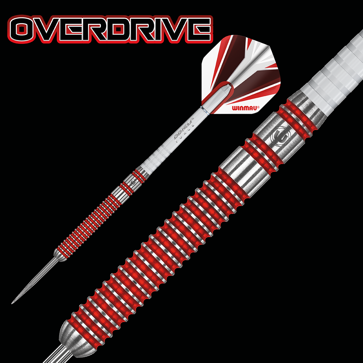 Winmau Overdrive 90% Tungsten Alloy Steeltip Darts