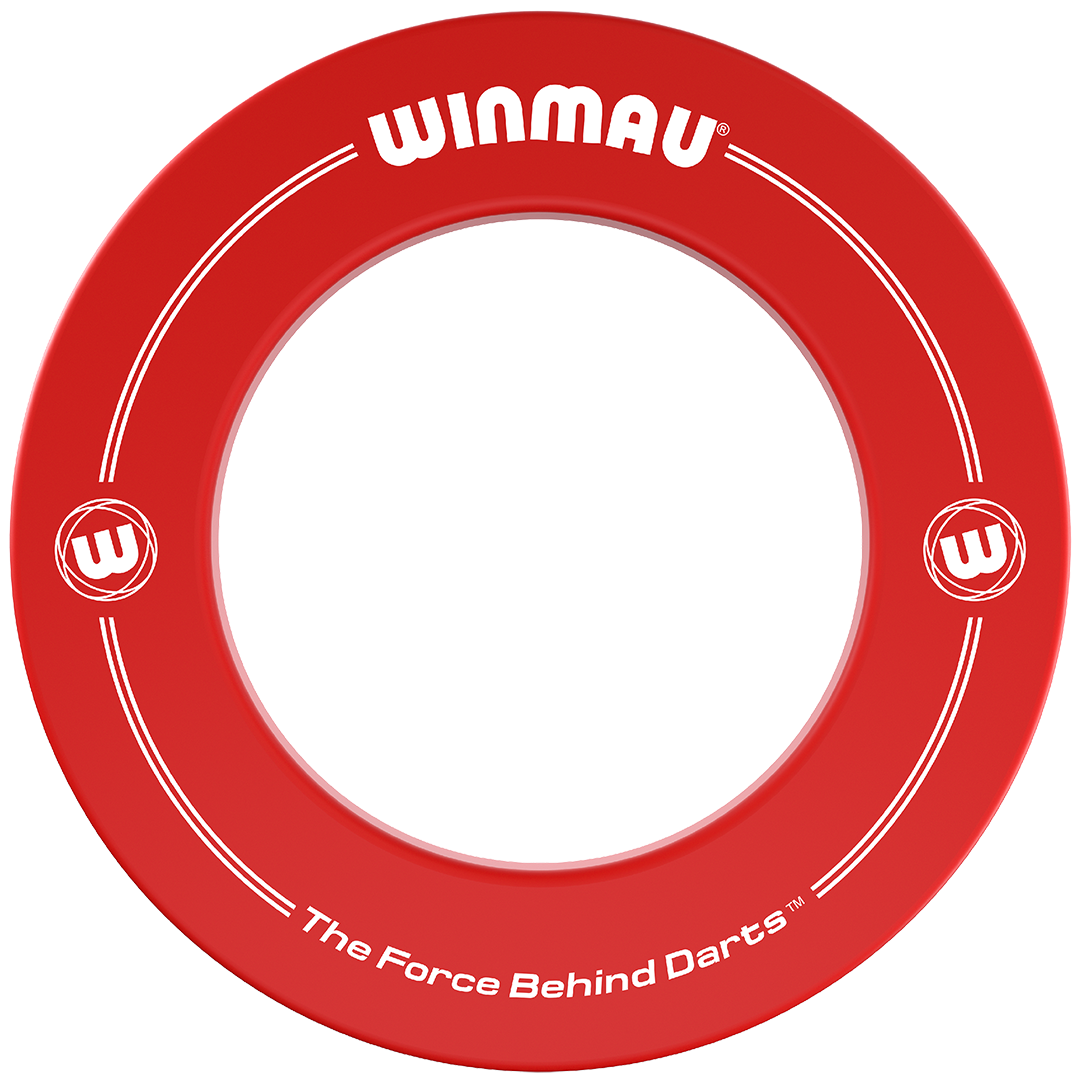 Winmau Printed Red Dartboard Surround