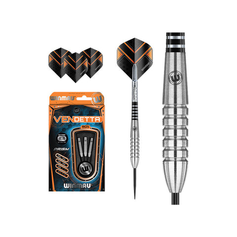 Winmau Vendetta 80% Tungsten Steeltip Darts