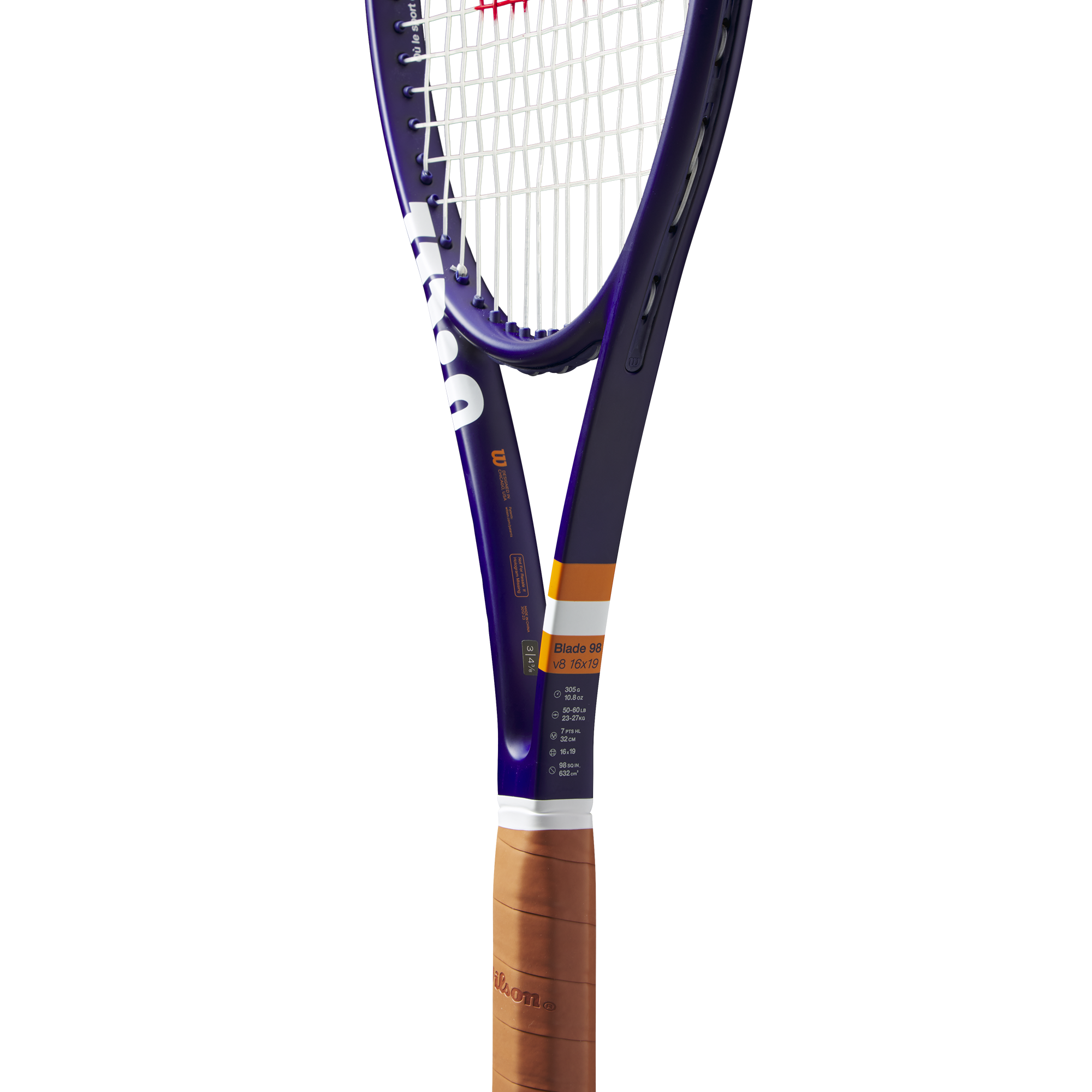 Wilson Roland-Garros Blade 98 (16x19) V8 Tennis Racket