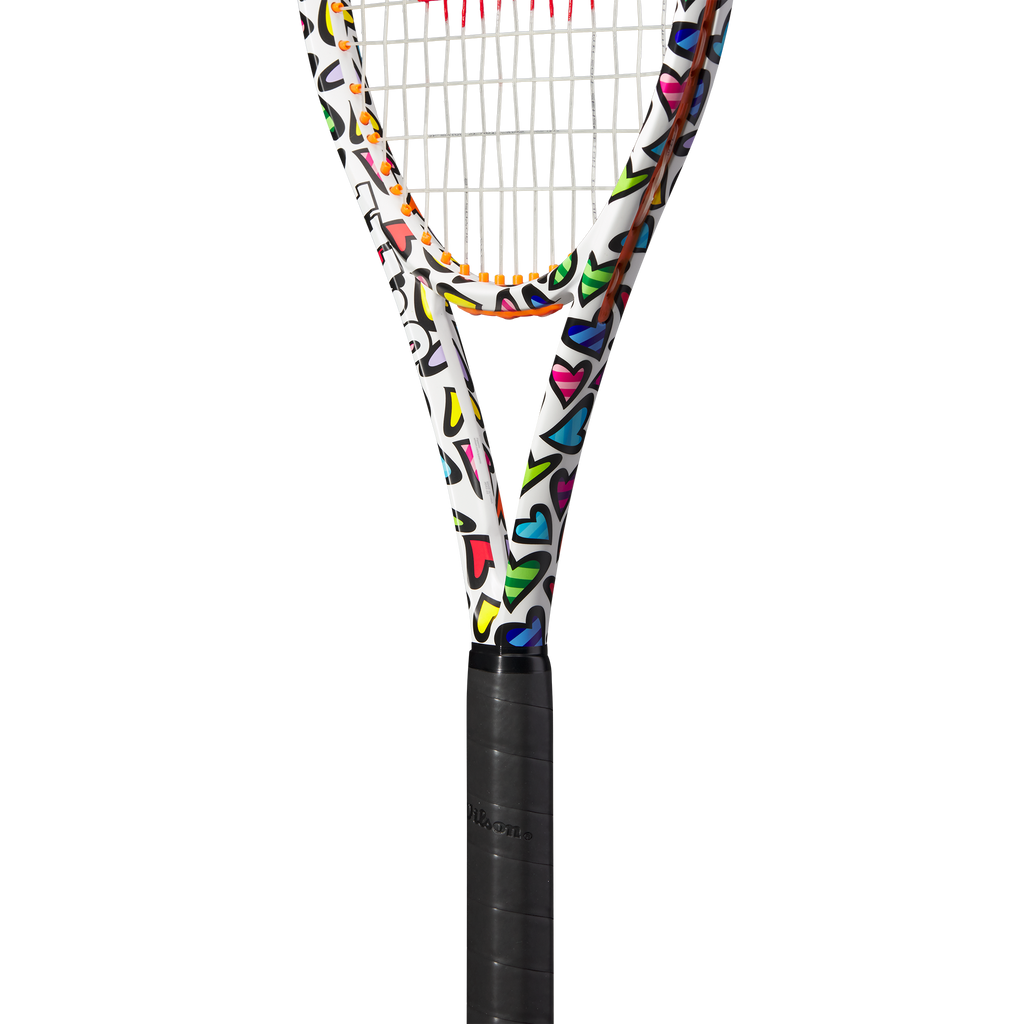 Wilson Clash 100L V2 Britto Hearts Tennis Racket SPORTS Resources, Inc.