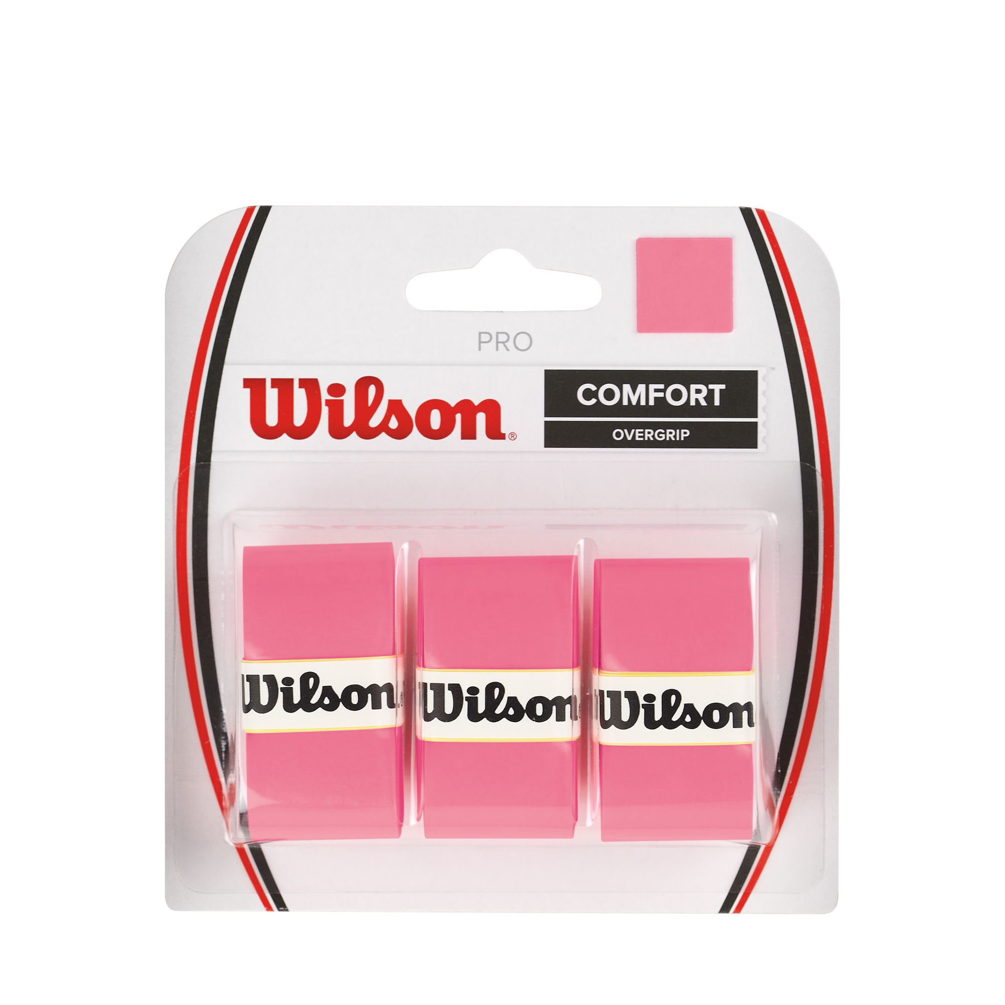 Wilson Pro Overgrip - 3 Pack (Pink)