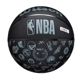 Wilson NBA All Matte Black Basketball