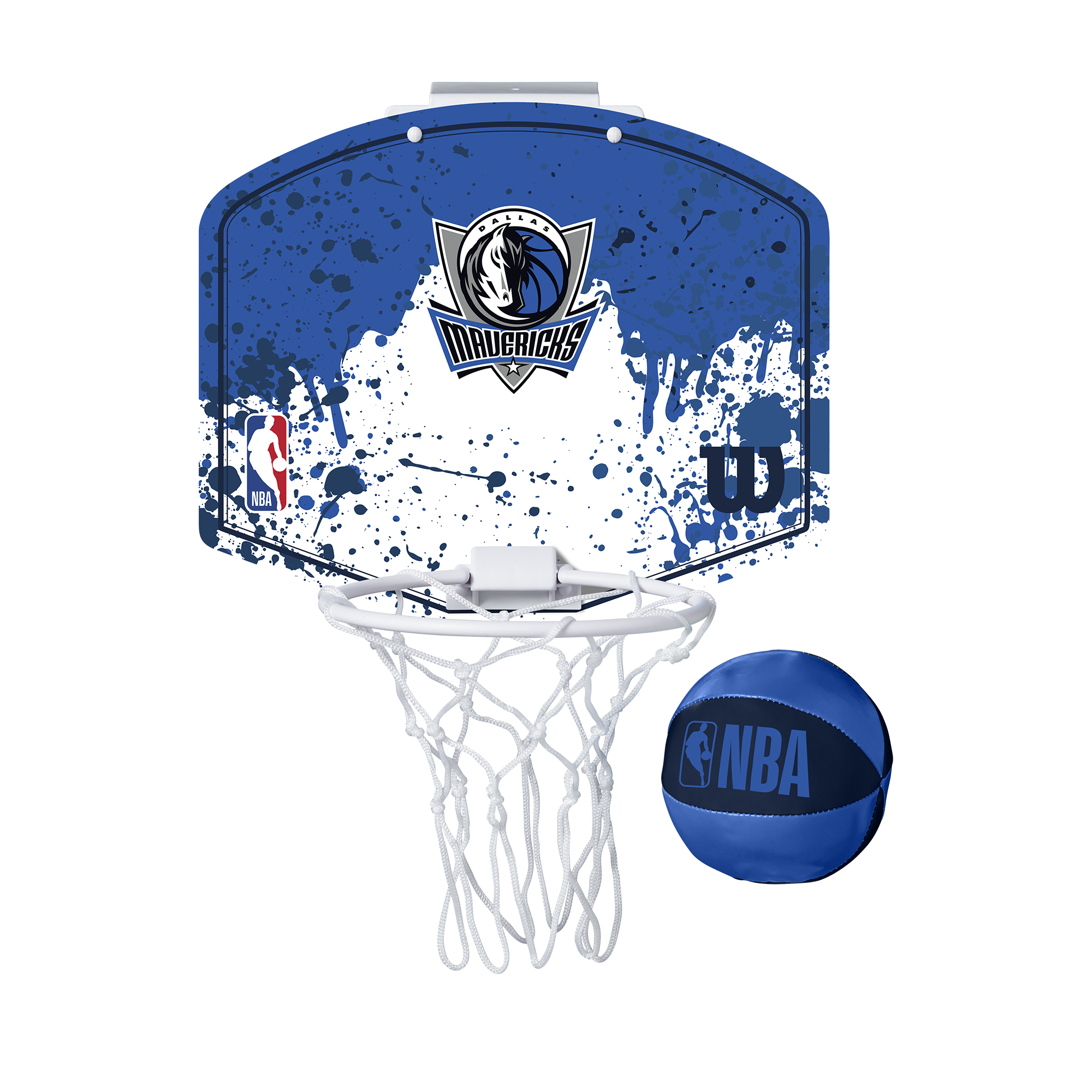 WILSON NBA TEAM BASKETBALLS MINI HOOP DAL MAVERICKS