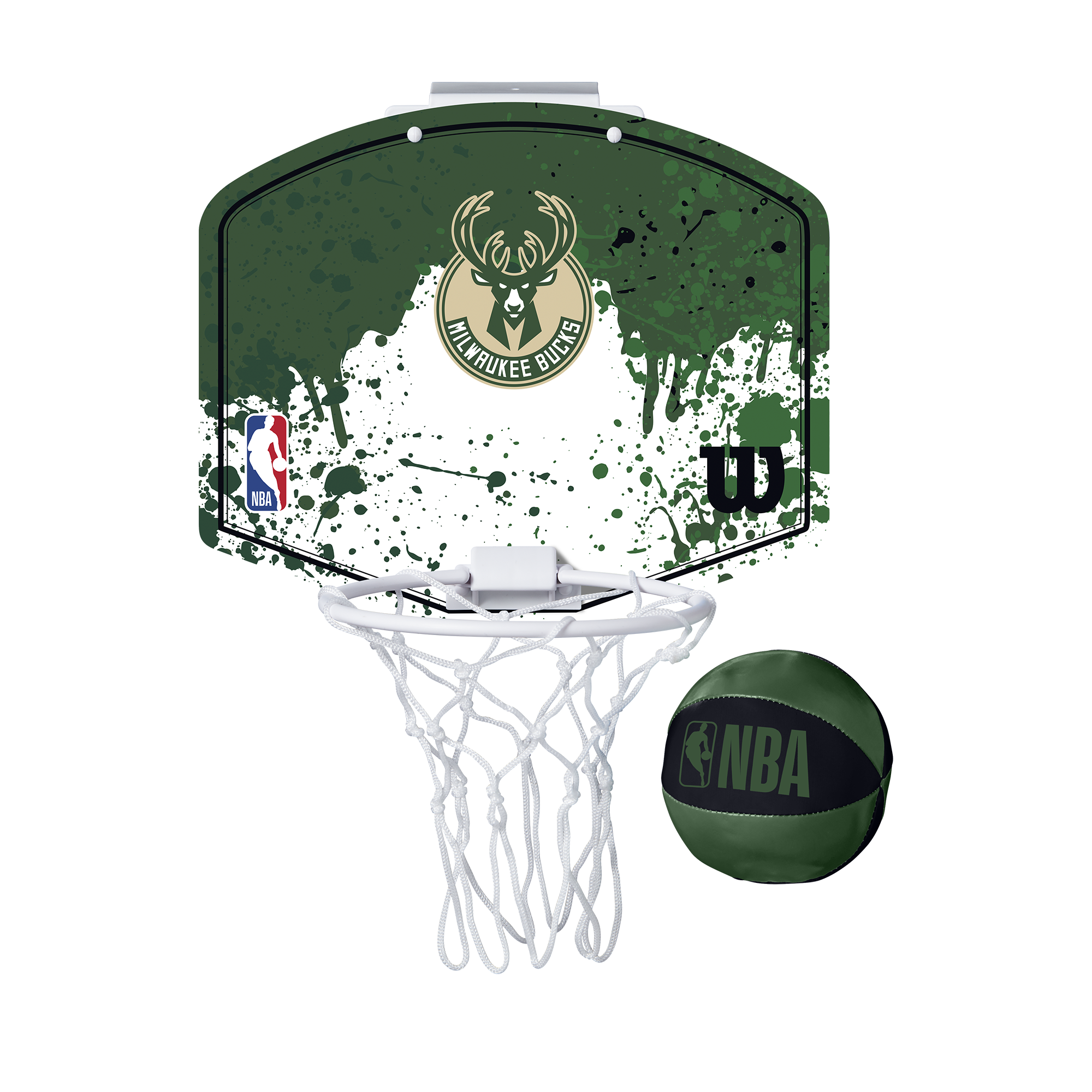 WILSON NBA TEAM MINI HOOP MIL BUCKS