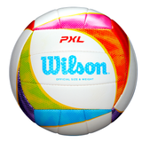 WILSON PXL GAME VOLLEYBALL WHITE/RED/PURPLE